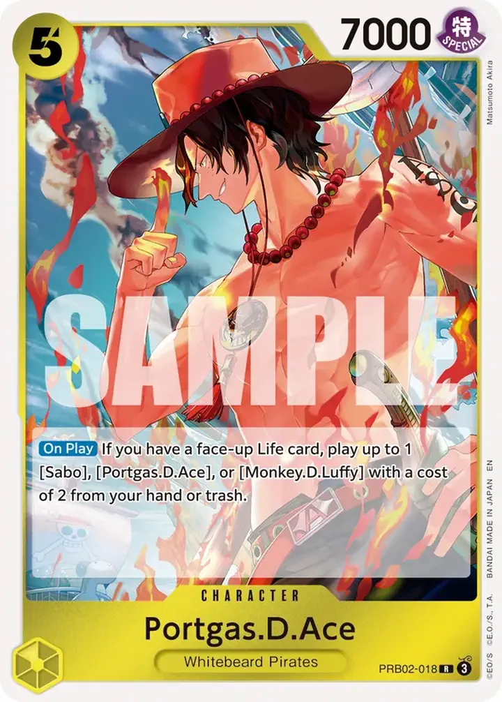 Portgas.D.Ace (PRB02-018) (V.1)