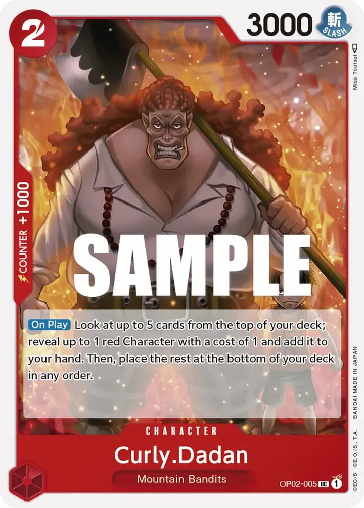 Curly.Dadan (OP02-005) (V.1)