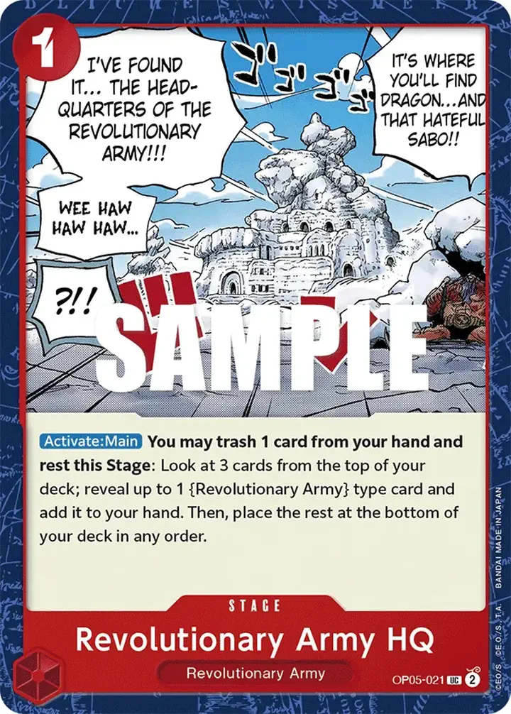 Revolutionary Army HQ (OP05-021) (V.1)