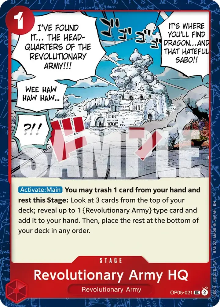 Revolutionary Army HQ (OP05-021) (V.2)