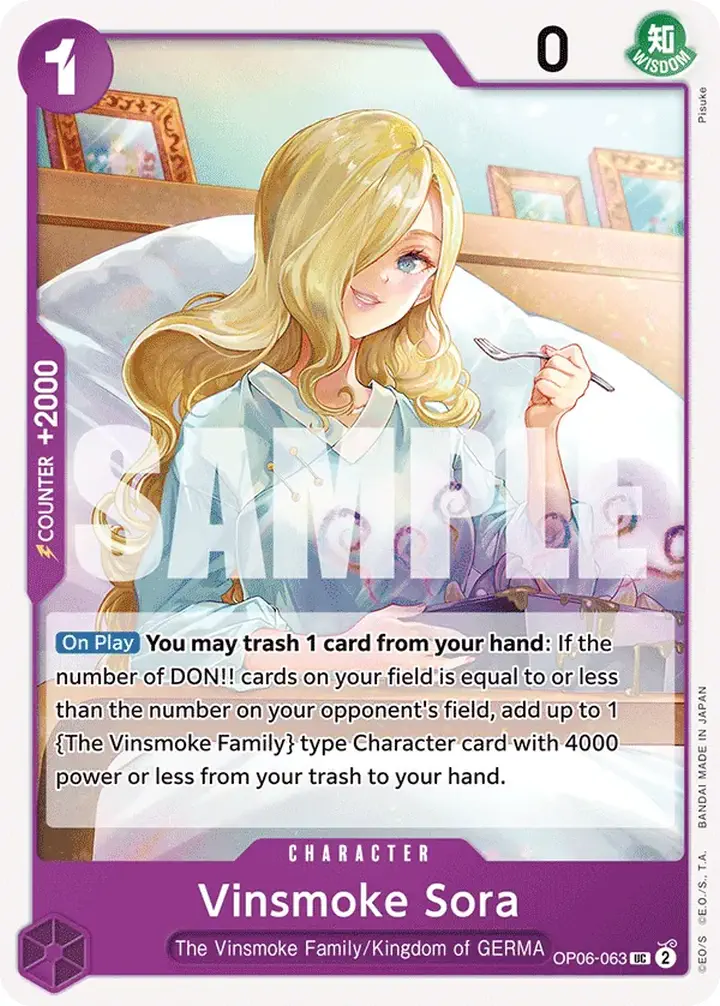 Vinsmoke Sora (OP06-063) (V.1)