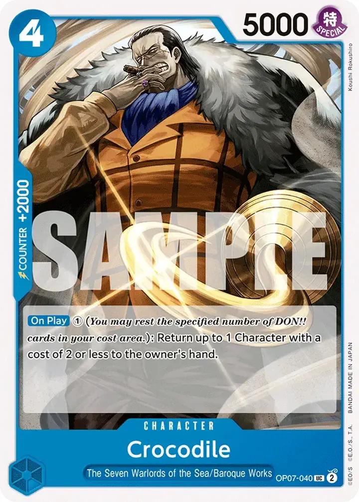 Crocodile (OP07-040) (V.1)