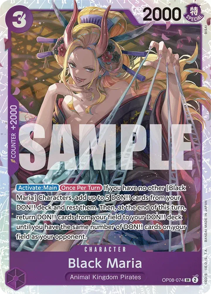 Black Maria (OP08-074)