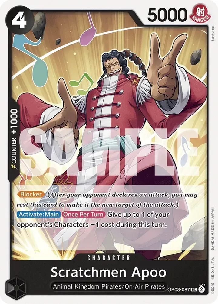 Scratchmen Apoo (OP08-087) (V.1)