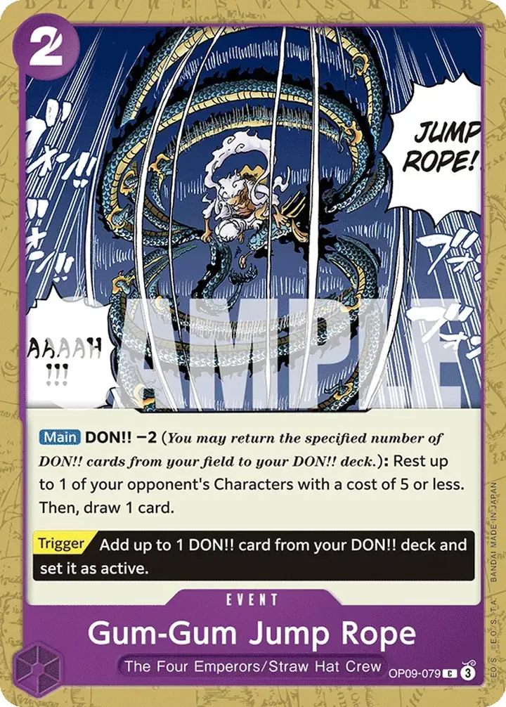 Gum-Gum Jump Rope (OP09-079) (V.1)