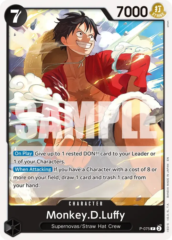 Monkey.D.Luffy (P-075) (V.1)
