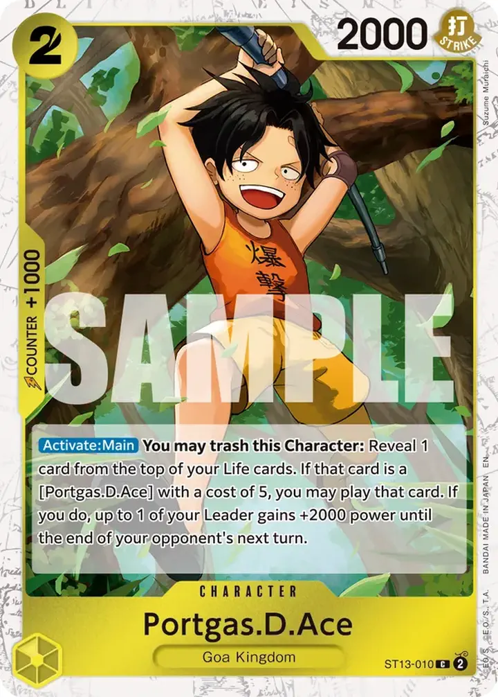 Portgas.D.Ace (ST13-010) (V.2)