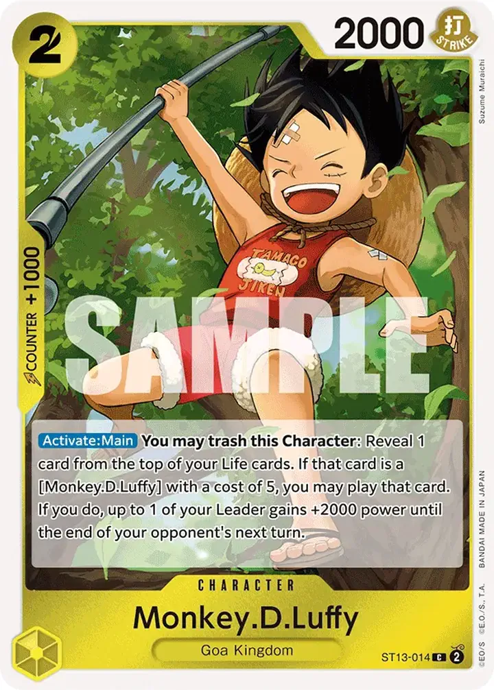 Monkey.D.Luffy (ST13-014) (V.1)