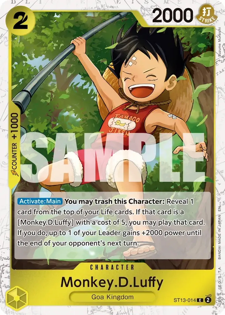 Monkey.D.Luffy (ST13-014) (V.2)