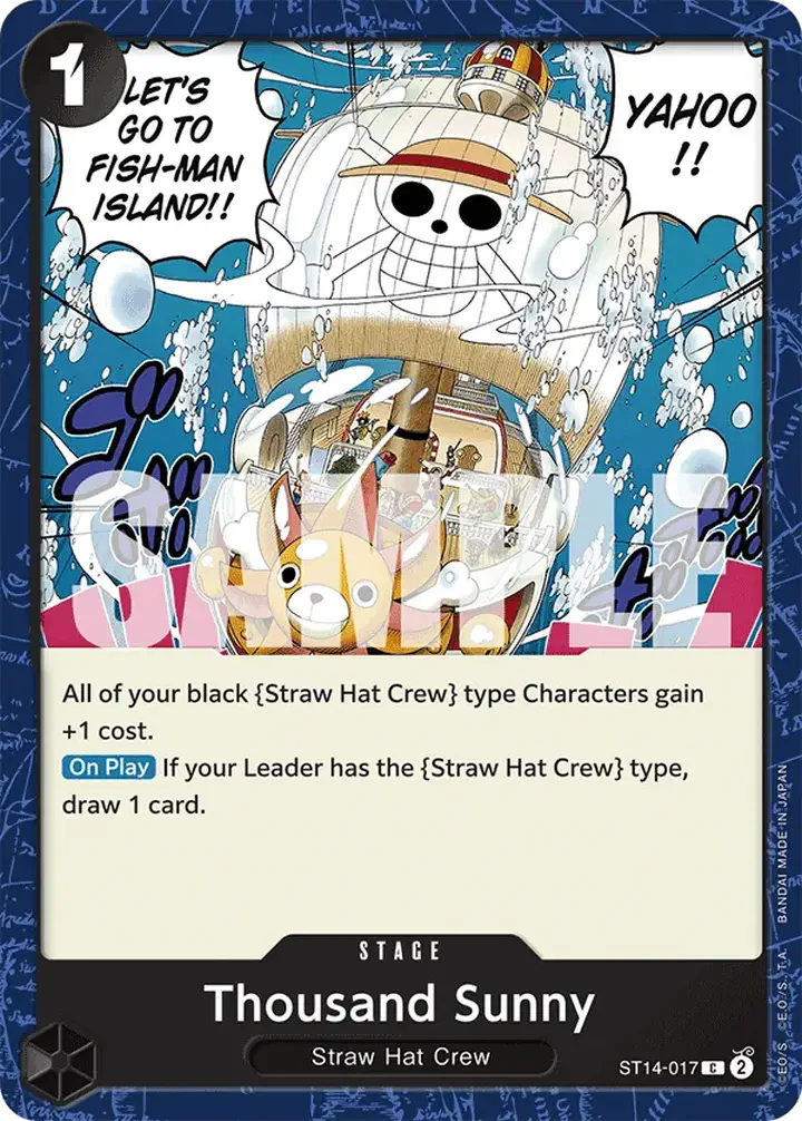 Thousand Sunny (ST14-017) (V.1)