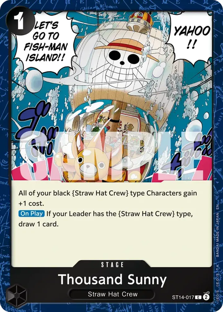 Thousand Sunny (ST14-017) (V.2)