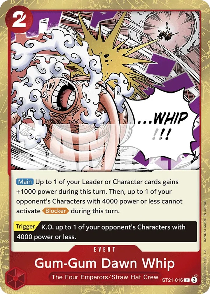 Gum-Gum Dawn Whip (ST21-016)