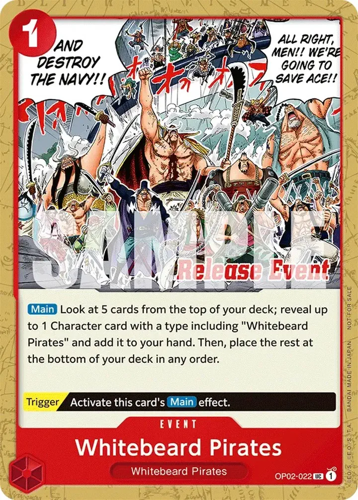 Whitebeard Pirates (OP02-022) (V.1)