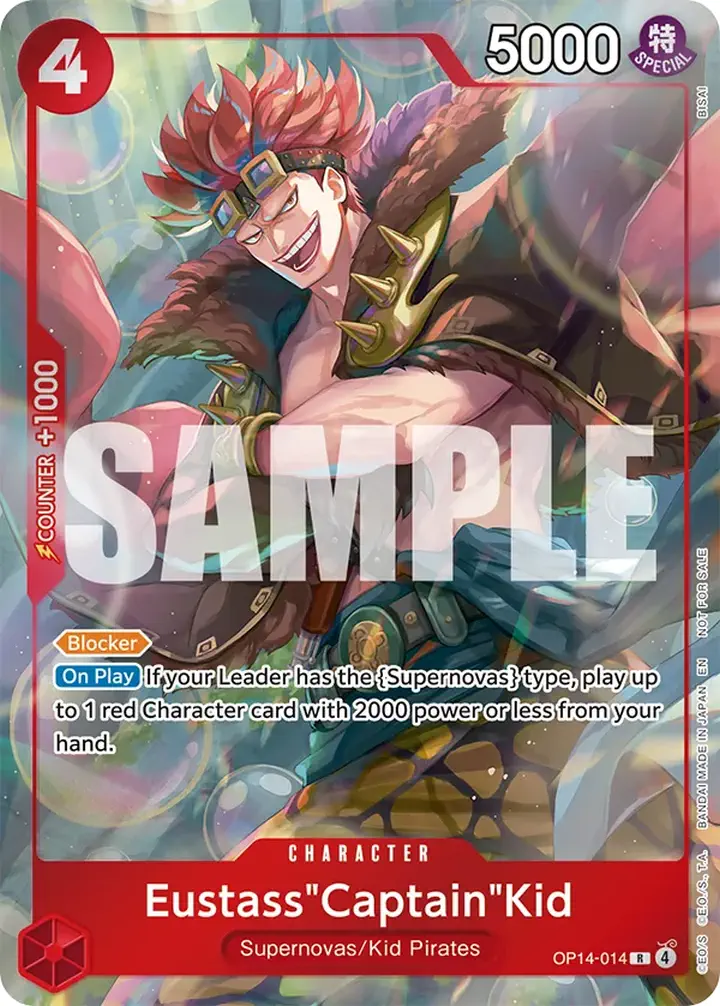 Eustass"Captain"Kid (OP14-014) (V.1)