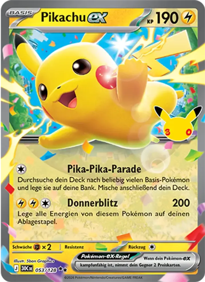 Pikachu ex 