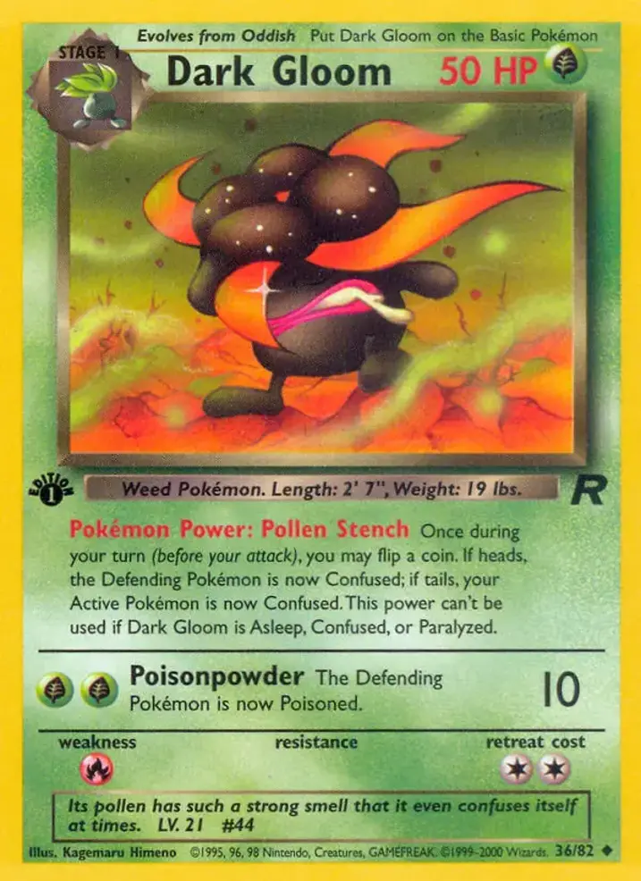Dark Gloom  Single: Pokemon Team Rocket Einzelkarte