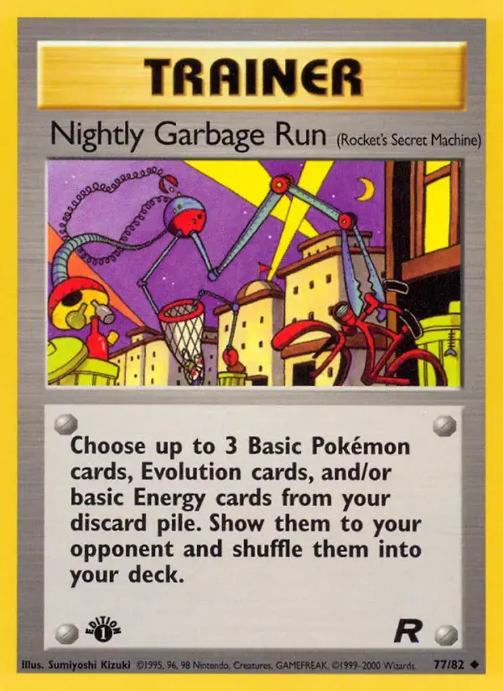 Nightly Garbage Run Single: Pokemon Team Rocket Einzelkarte