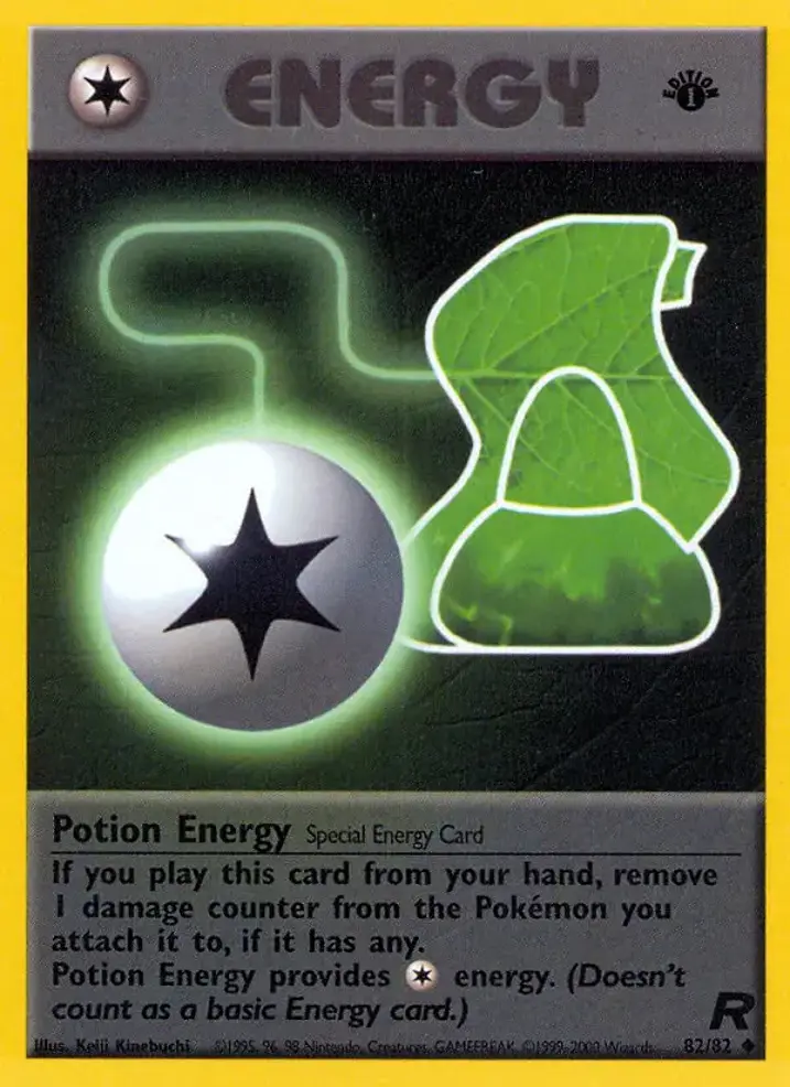 Potion Energy Single: Pokemon Team Rocket Einzelkarte