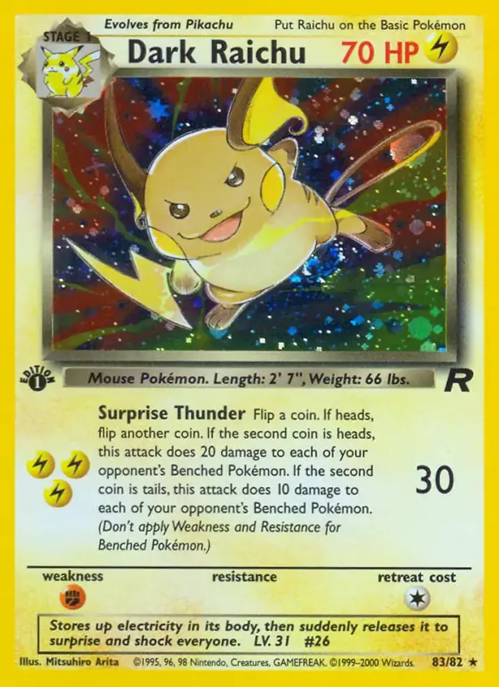 Dark Raichu 