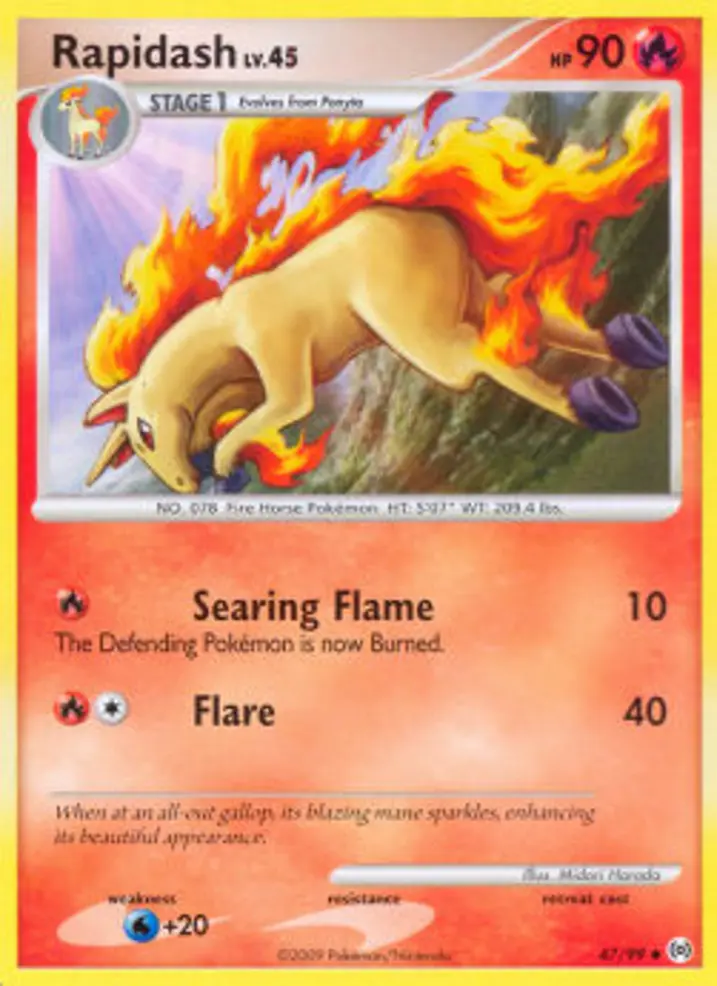 Rapidash Lv.45 