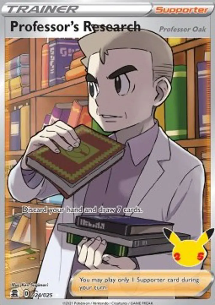 Professor's Research - Professor Oak