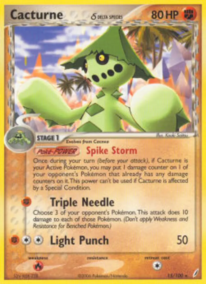 Cacturne δ Delta Species 
