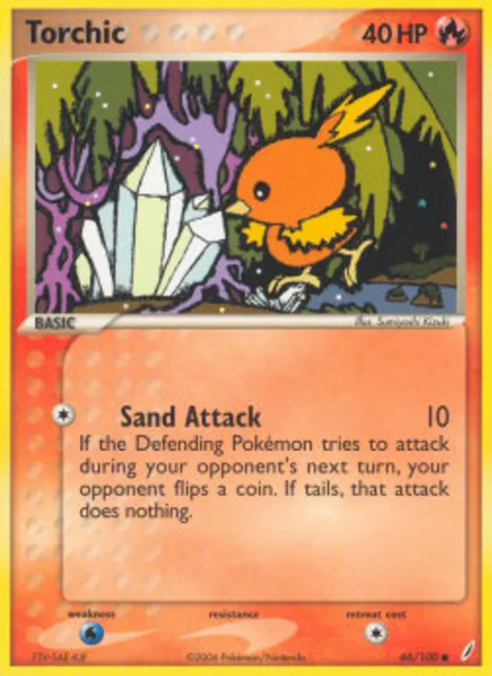 Torchic  Single: Pokemon EX Crystal Guardians Einzelkarte