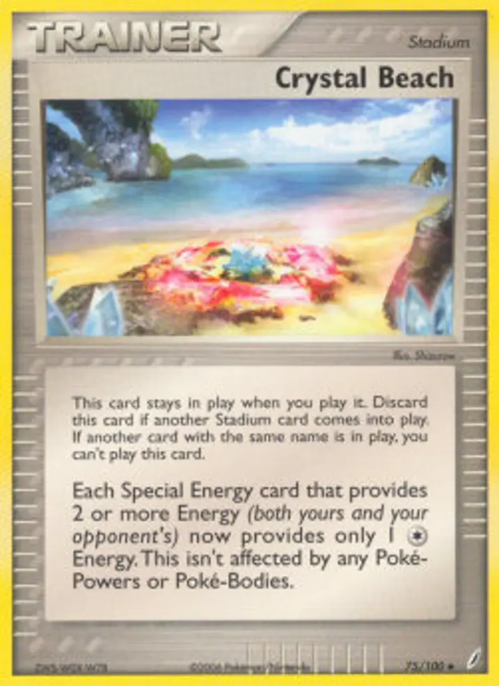 Crystal Beach Single: Pokemon EX Crystal Guardians Einzelkarte