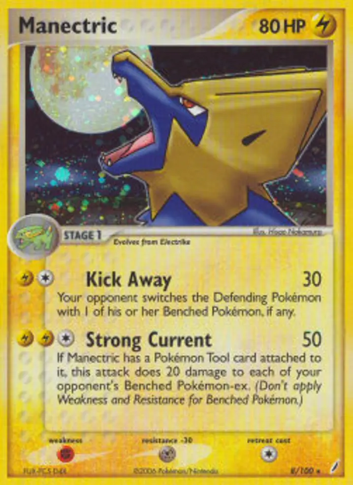 Manectric  Single: Pokemon EX Crystal Guardians Einzelkarte