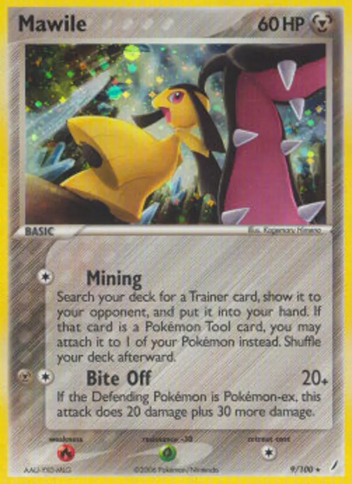 Mawile  Single: Pokemon EX Crystal Guardians Einzelkarte