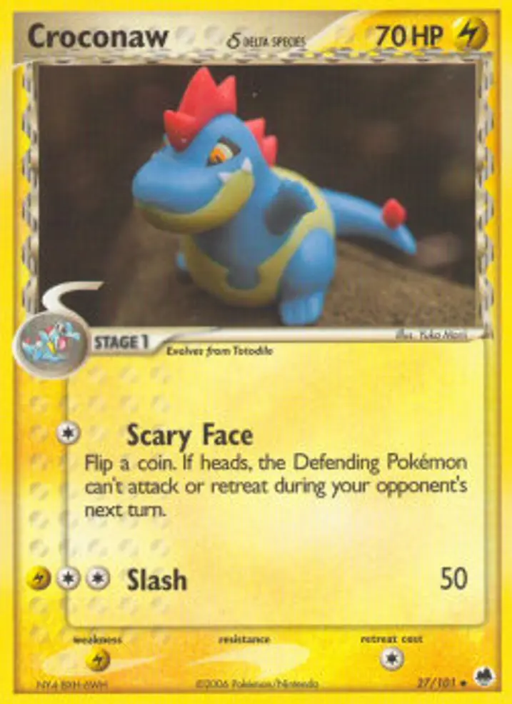 Croconaw δ Delta Species 