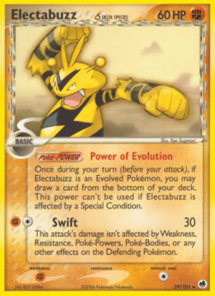 Electabuzz δ Delta Species 