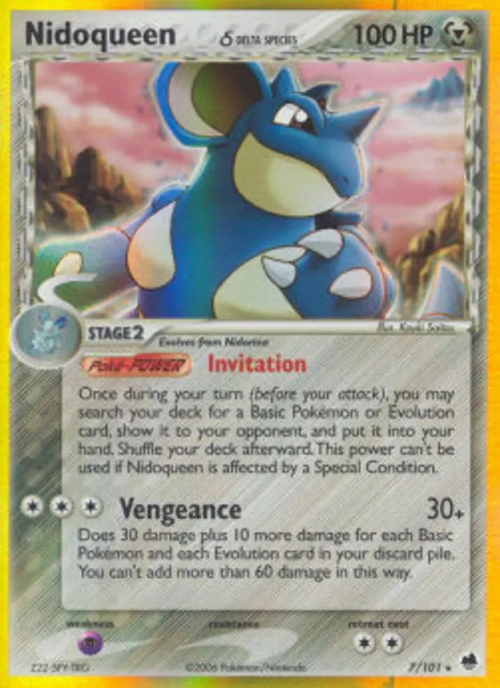Nidoqueen δ Delta Species 