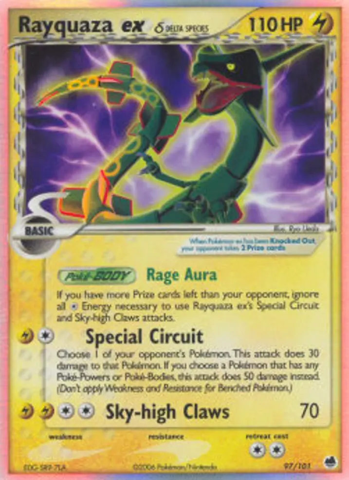 Rayquaza ex δ Delta Species 