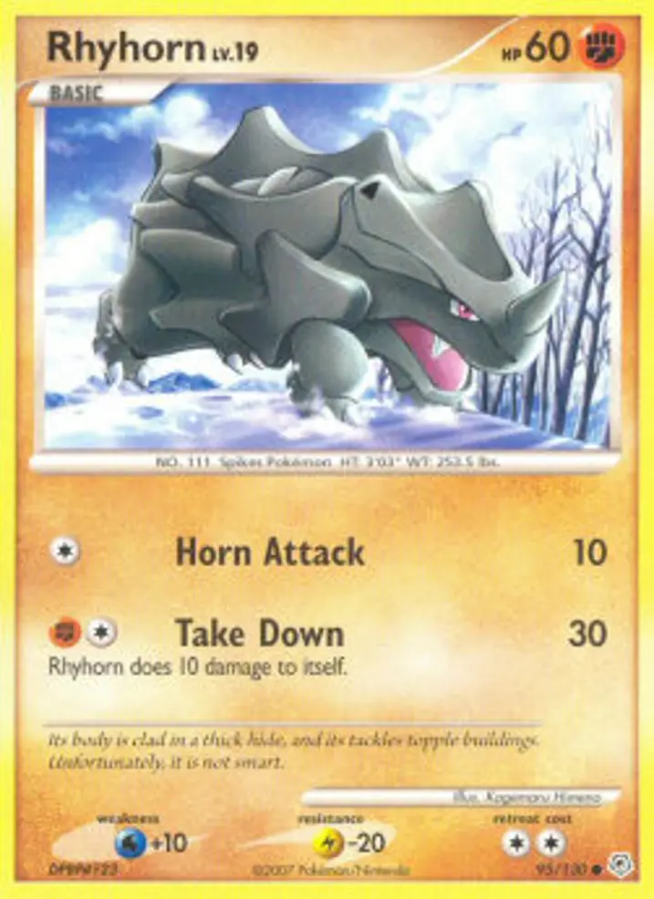 Rhyhorn Lv.19 