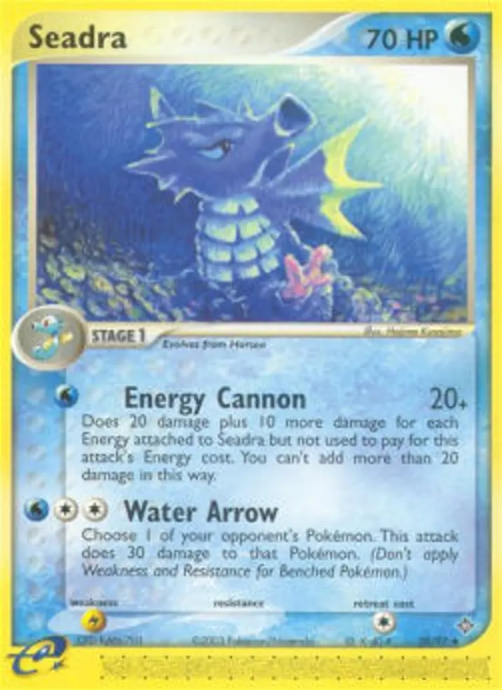 Seadra  Single: Pokemon EX Dragon Einzelkarte