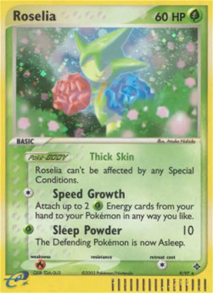 Roselia  Single: Pokemon EX Dragon Einzelkarte