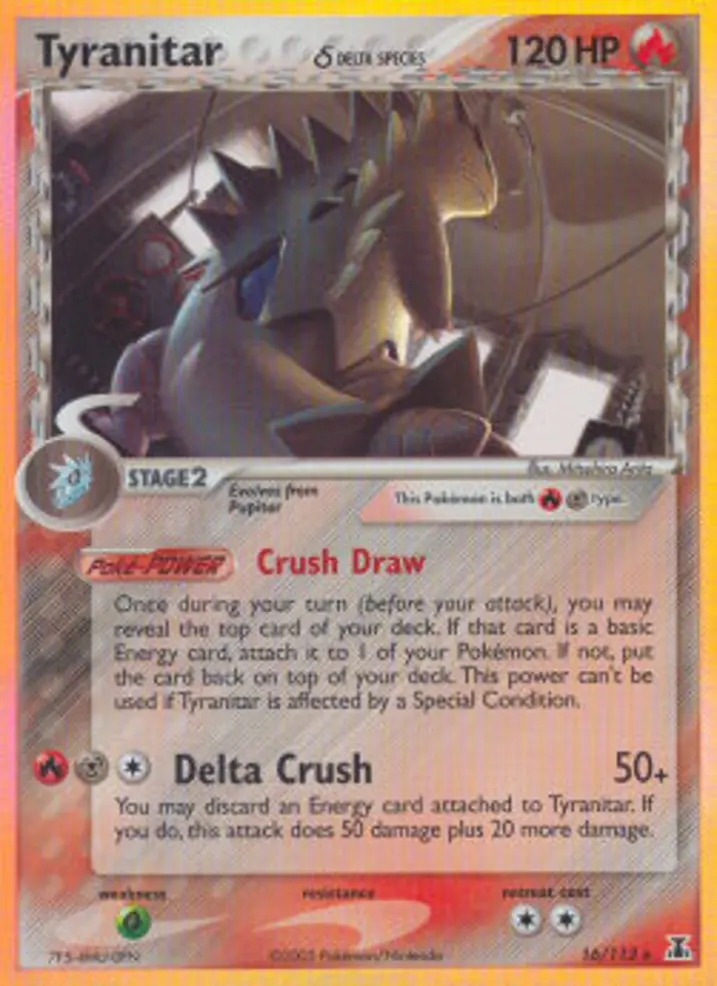 Tyranitar δ Delta Species 