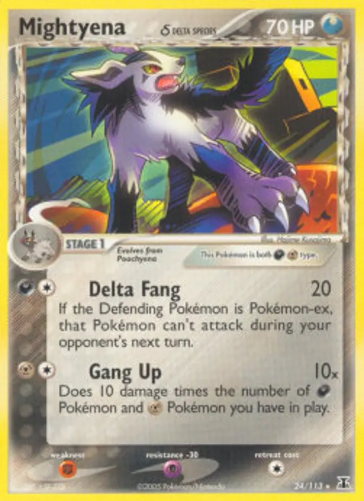 Mightyena δ Delta Species 