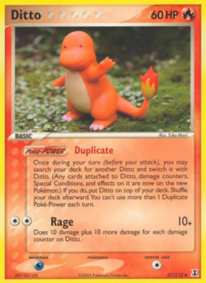 Ditto  Single: Pokemon EX Delta Species Einzelkarte