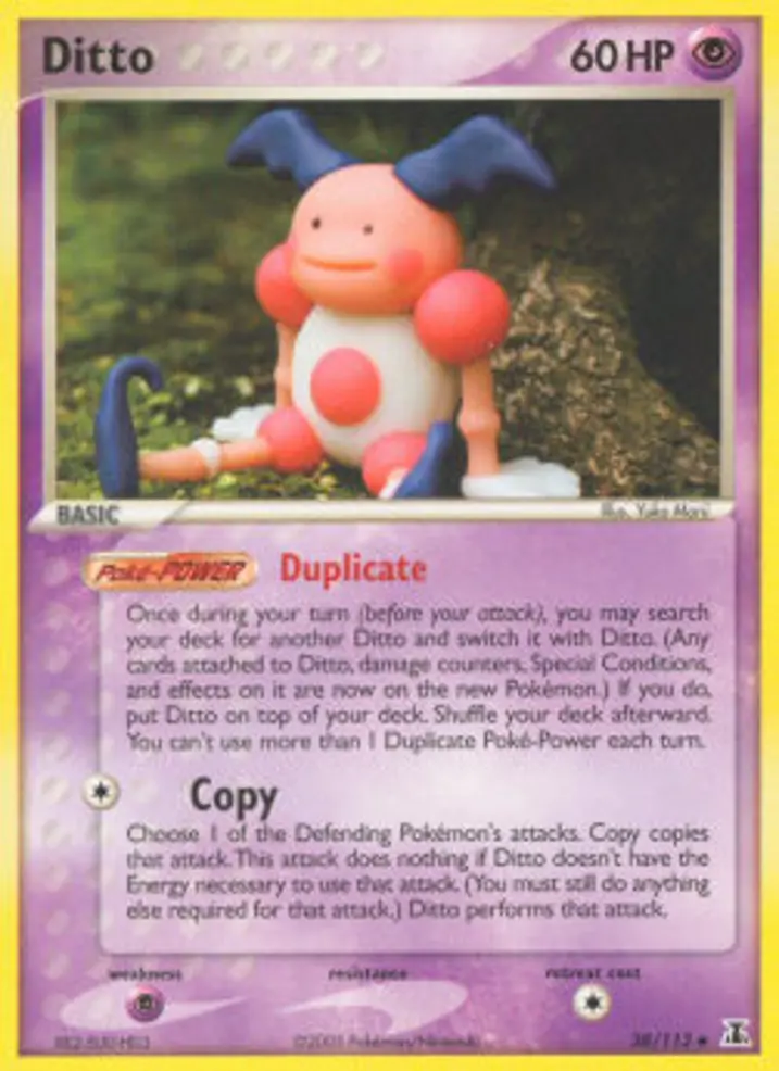 Ditto  Single: Pokemon EX Delta Species Einzelkarte