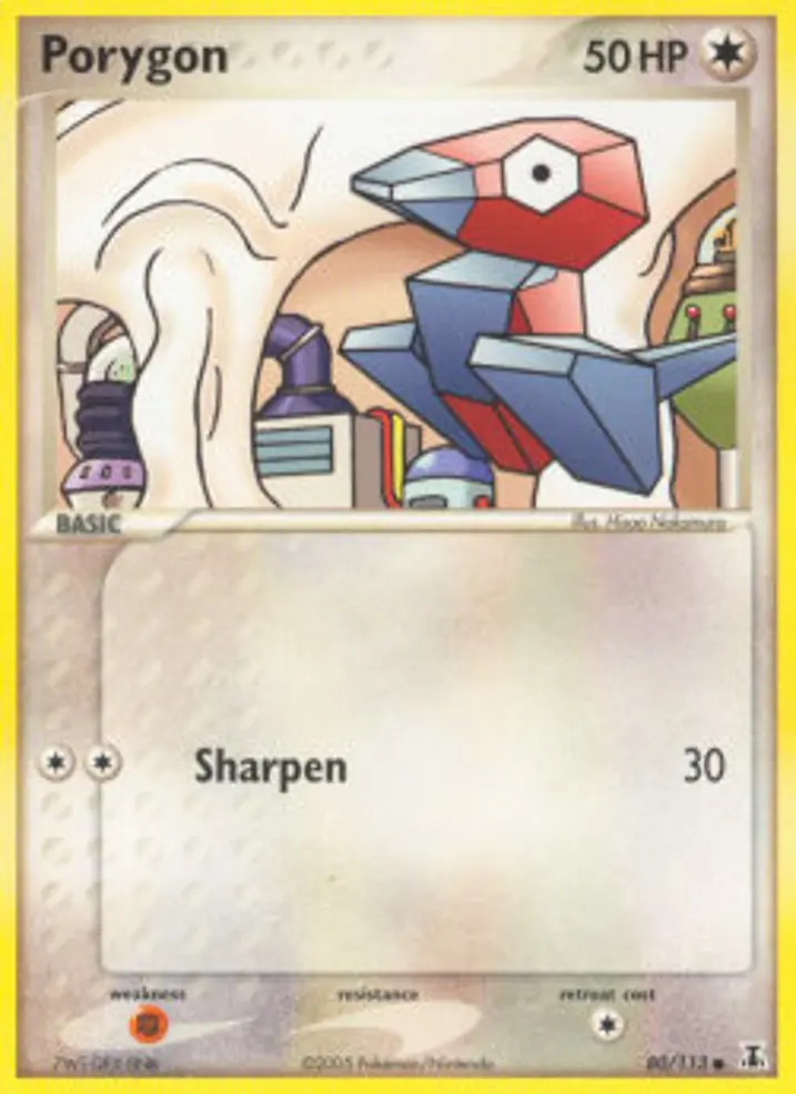 Porygon  Single: Pokemon EX Delta Species Einzelkarte