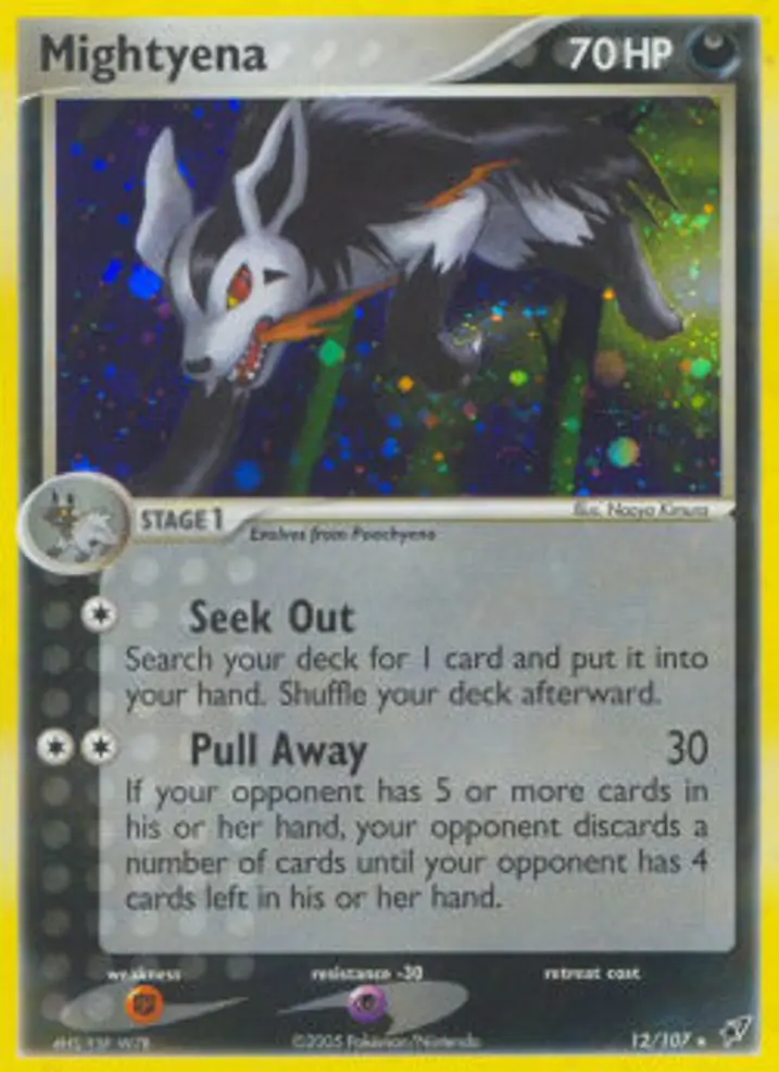 Mightyena  Single: Pokemon EX Deoxys Einzelkarte