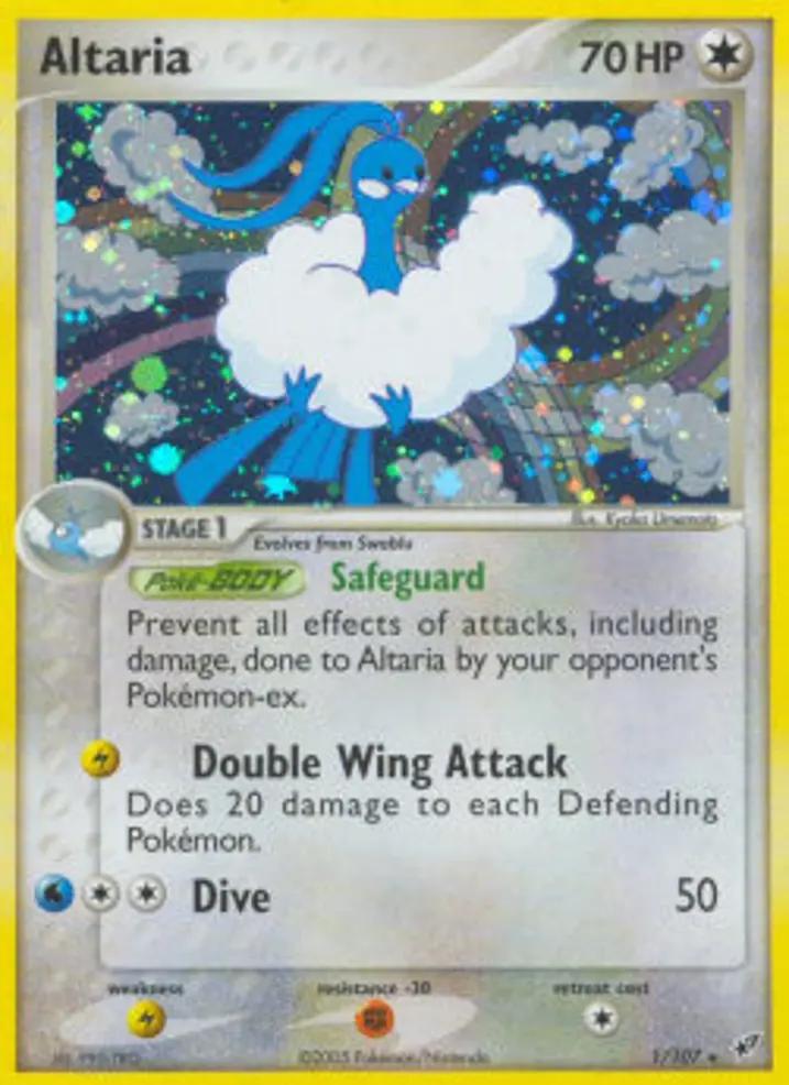Altaria  Single: Pokemon EX Deoxys Einzelkarte
