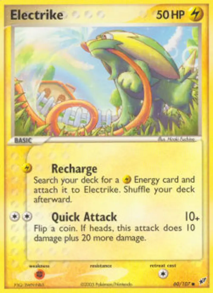 Electrike  Single: Pokemon EX Deoxys Einzelkarte