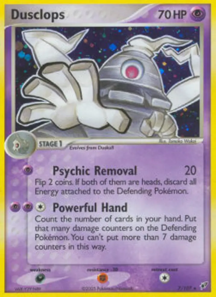 Dusclops  Single: Pokemon EX Deoxys Einzelkarte