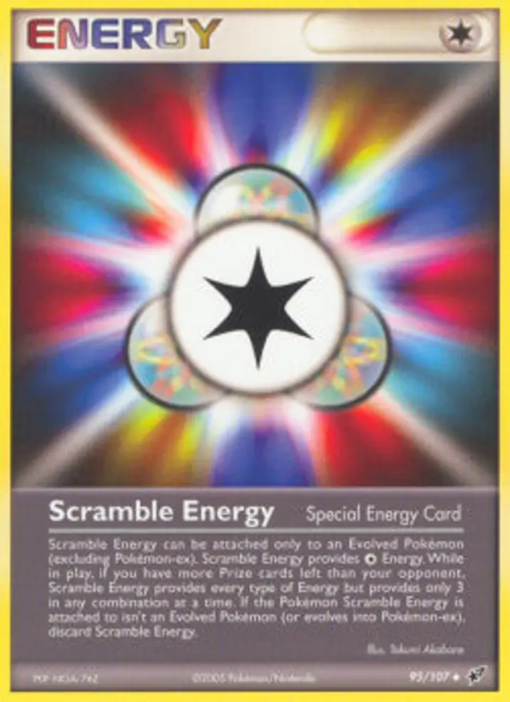 Scramble Energy Single: Pokemon EX Deoxys Einzelkarte
