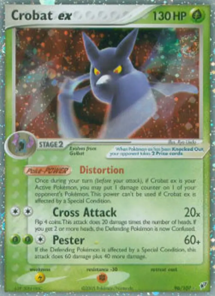 Crobat ex  Single: Pokemon EX Deoxys Einzelkarte