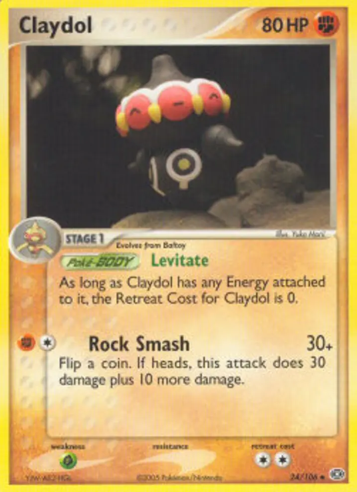 Claydol  Single: Pokemon EX Emerald Einzelkarte