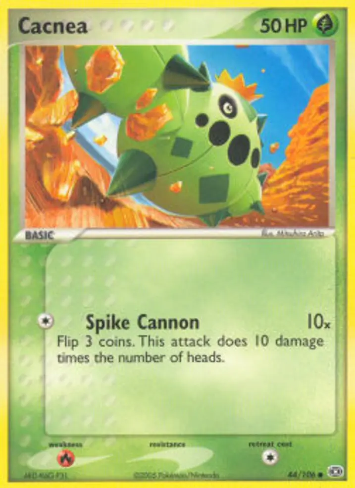 Cacnea  Single: Pokemon EX Emerald Einzelkarte